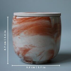 Handmade Concrete Candle: Blackberry | Magnolia | Vanilla Bean
